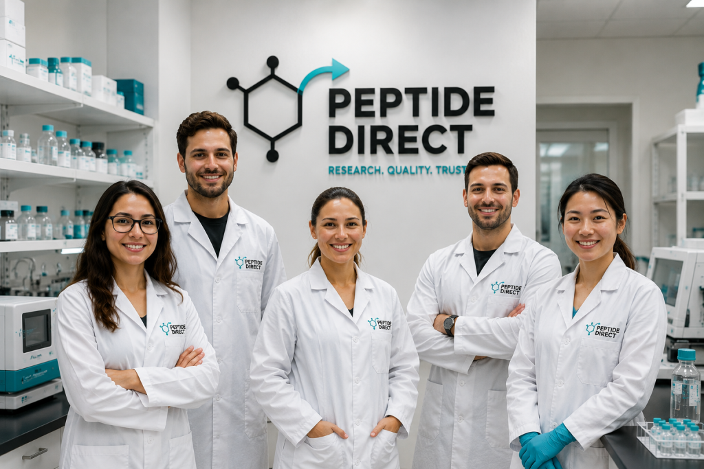 Peptide Direct team — GMP-certified wholesale peptide supplier since 2018
